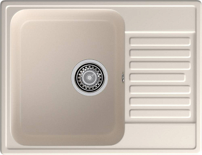 GranFest QUARZ (ECO-13) Мойка чаша+кр 620*480 (белый) 400_400_2894101